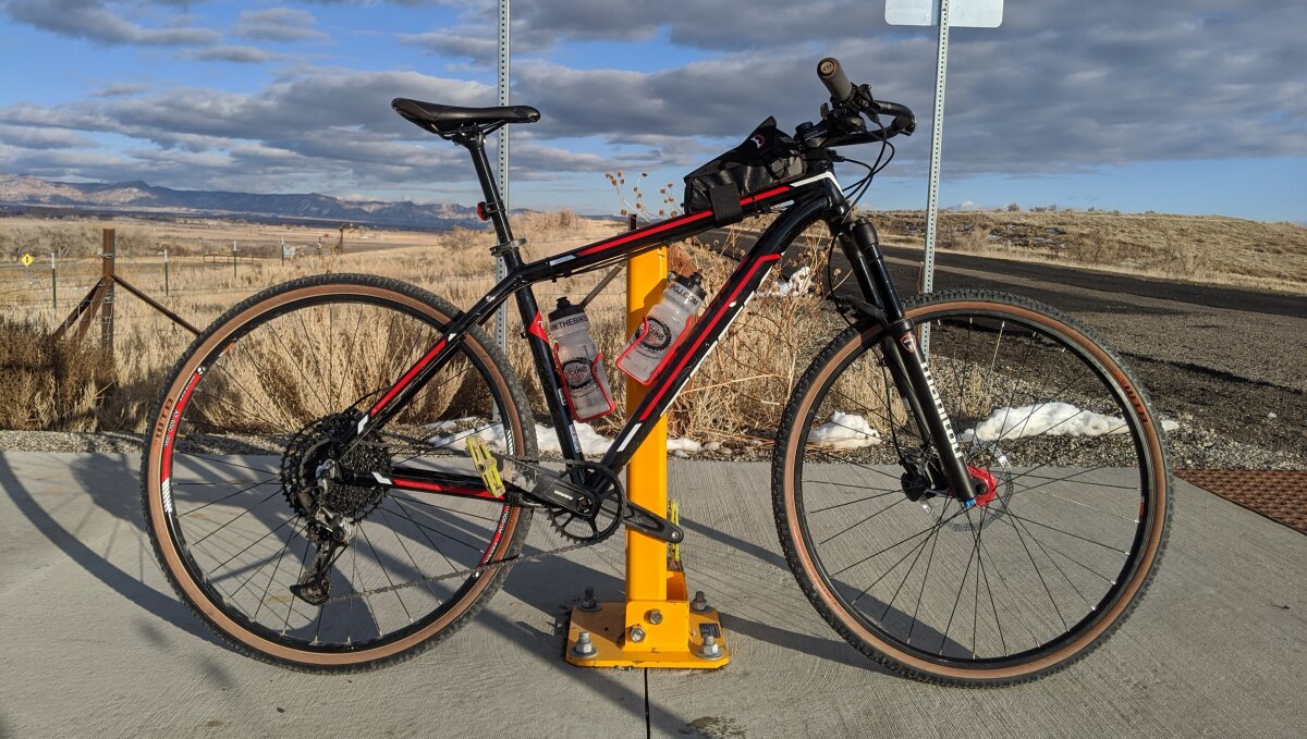 Ian's bike, January 2020 Ian's bike, January 2020